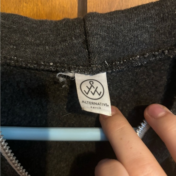 Peace sign zip up sweatshirt - Picture 4 of 5